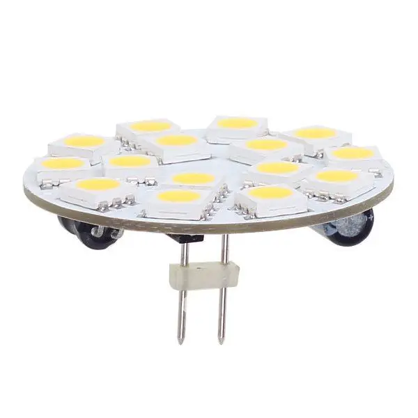 Светодиодная круглая плата G4 SMD 5050 15 светодиодов широкое напряжение