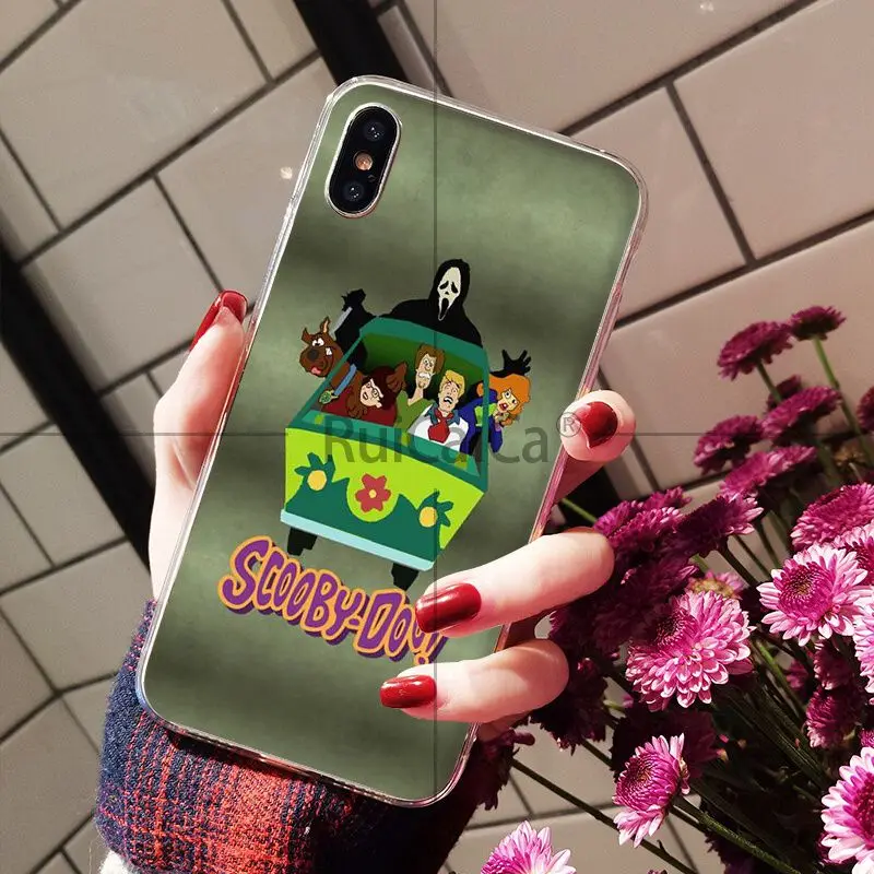 A7 Ruicaica Shaggy and Scooby Doo рукоделие принт рисунок чехол для телефона чехол для iPhone X XS MAX 6 6 S 7 7 plus 8 8 Plus 5 5S XR - Цвет: A7