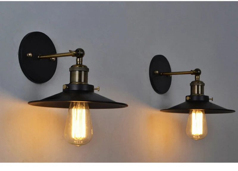 Ретро светодиодный настенный светильник Промышленный Декор Лофт бар Wandlamp светильник для ванной комнаты винтажный настенный светильник паровой панк Lampara Pared потолочный