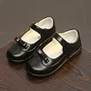 Spring Autumn Children Girls Shoes For Kids School Leather Shoes For Student Black Dress Shoes Girls 4 5 6 7 8 9 10 11 12 13-16T 6