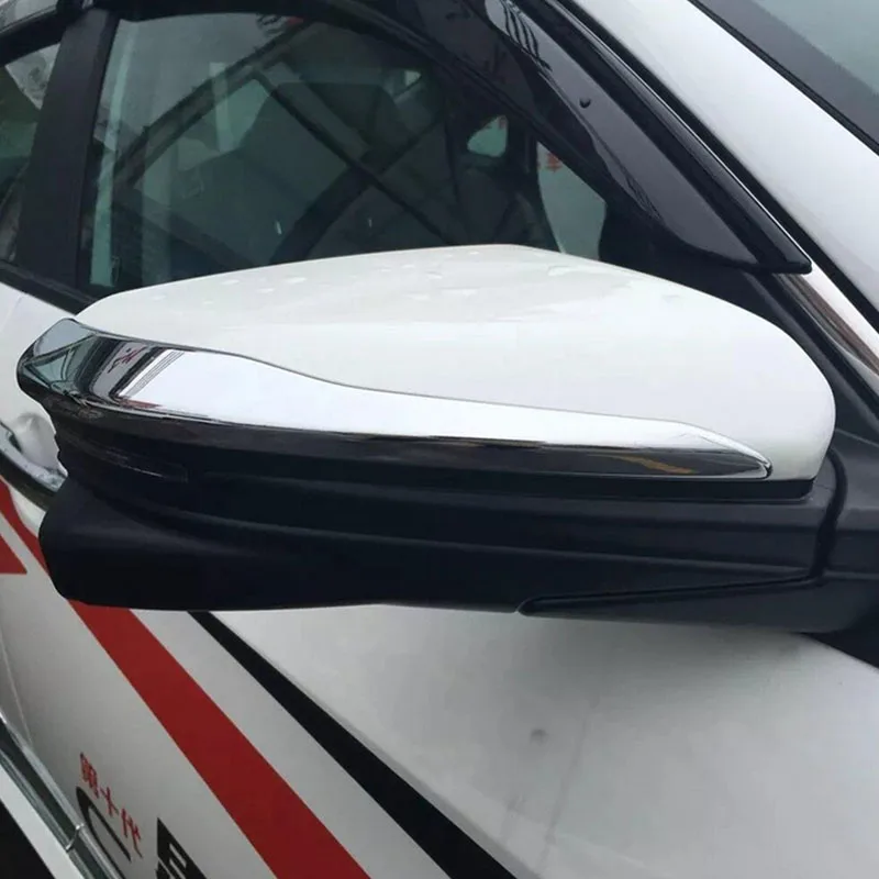 Хромированный АБС-пластик 2 шт. боковые дверные зеркала молдинговая отделка для