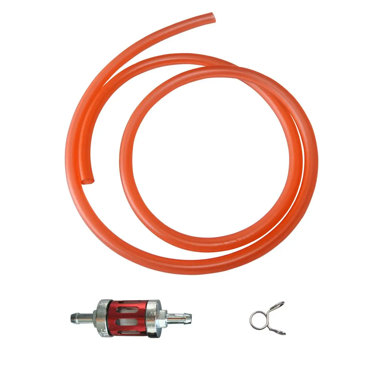 Красный Топливный фильтр 20 шт топливный хомут трубопровод для универсального