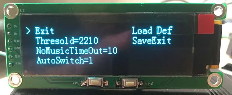 2 &quotдюймовый OLED дисплей музыкального спектра анализатор MP3 автомобильный ПК