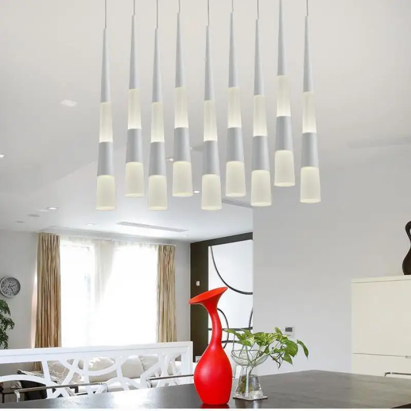 Лофт современные светодиодные Хрустальные подвесные светильники для столовой |