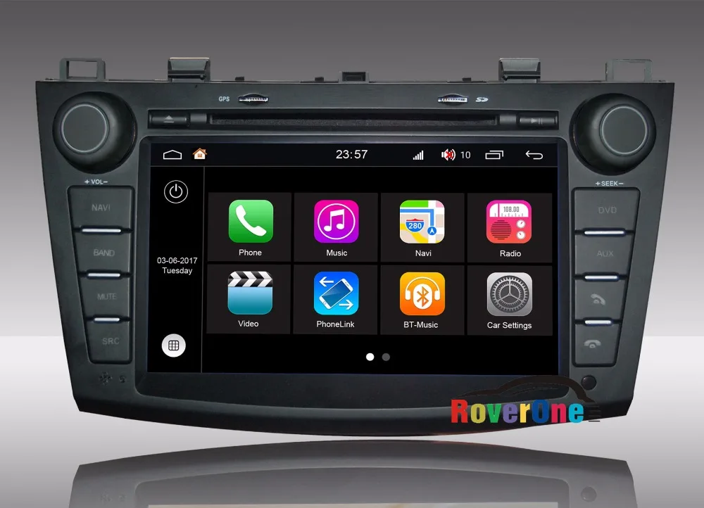 For Mazda 3 Mazda3 2010 - 2013 Android 7.1 Autoradio DVD Automotivo Car Radio with Bluetooth Navigation PhoneLink Backup Camera |
