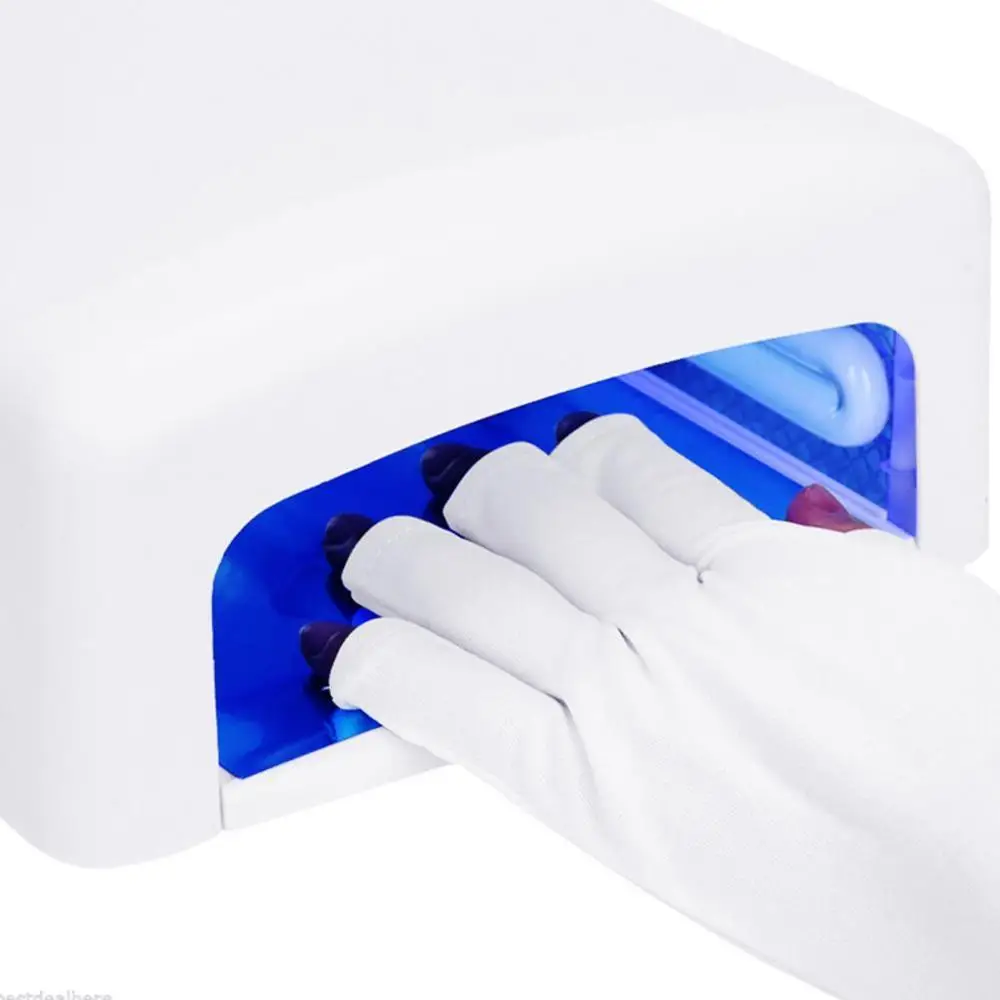 1 шт. женские белые перчатки 459-UV-Glove светильник Модный Инструмент для ногтей