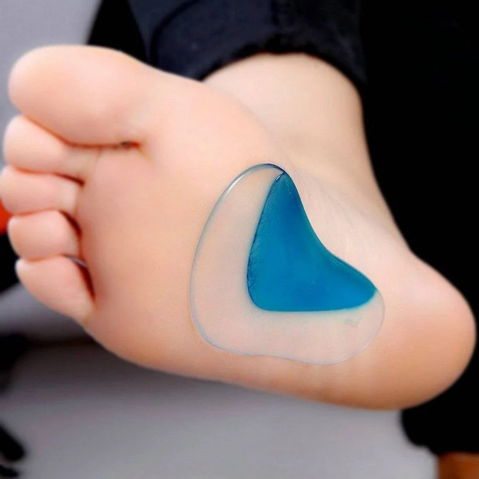 1 пара профессиональный подъемом ортопедические Поддержка стельки для ног