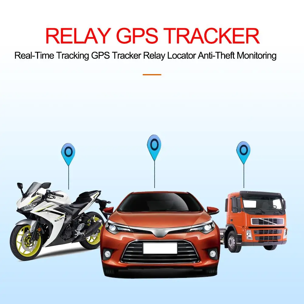 Мини GPS трекер встроенная Батарея оповещение о перемещении для автомобилей