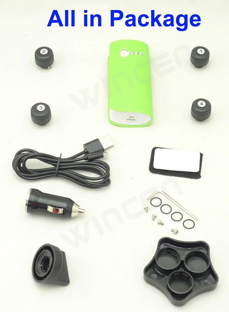 IOS iPone iPad iPod touch Bluetooth Беспроводная TPMS с внешними датчиками Поддержка высокого