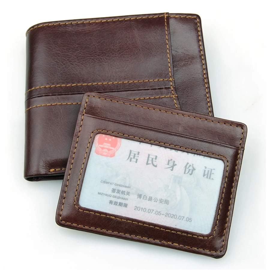 WERICHEST мужские кошельки из натуральной кожи бренд Walet Ретро стиль RFID кошелек Monedero