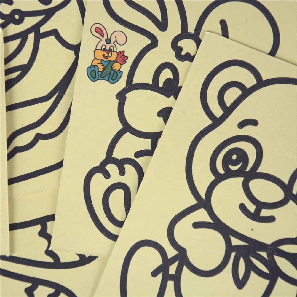 

5pcs/lot Children Kids Drawing Toys Sand Painting Pictures Kid DIY Crafts Education Toy for boys and girls