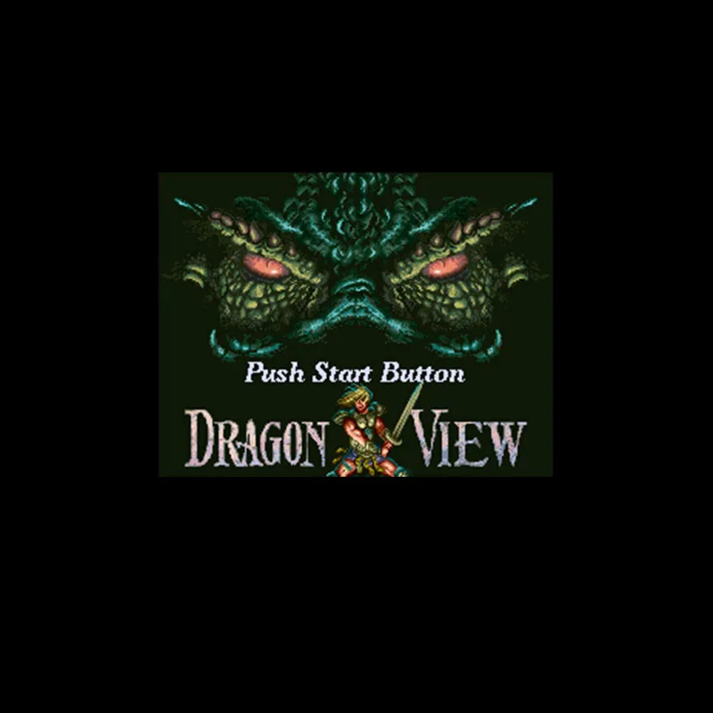Dragon View 16 bit большая серая игровая карта для NTSC игрового игрока Прямая поставка |