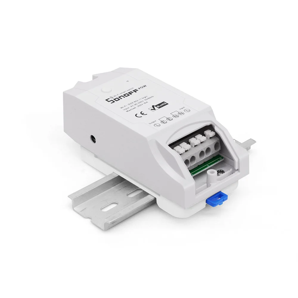 Itead Sonoff dr Din Rail лоток монтируемый регулируемый держатель дешевый набор решений для большинства продуктов Sonoff основные RF Pow TH10/16 двойной G1