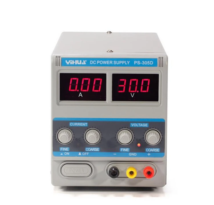 YIHUA 305D 220V DC источник питания прецизионный лабораторный Регулируемый регулятор 30V