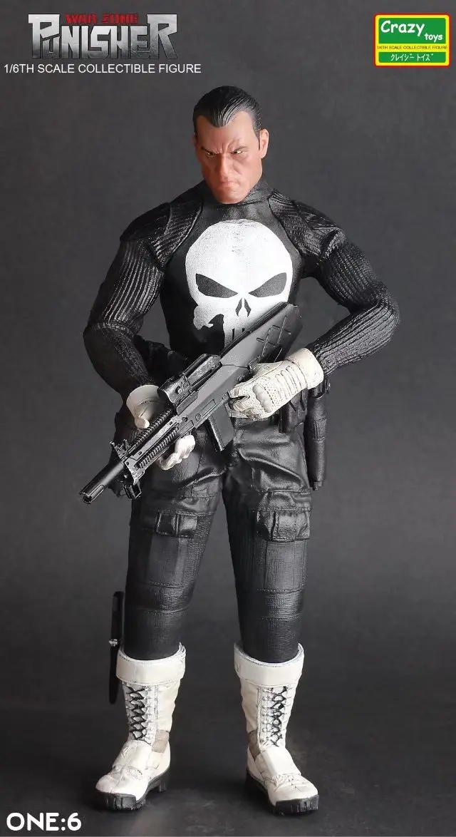 Сумасшедшие игрушки Каратель ПВХ модель ручной фигурки | Фигурки