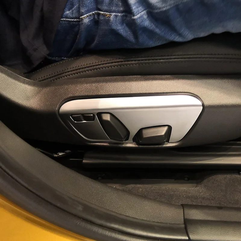 ABS хром для BMW X1 F48 2016 2017 2018 кнопки автомобильного сиденья рамка отделка X2 F47