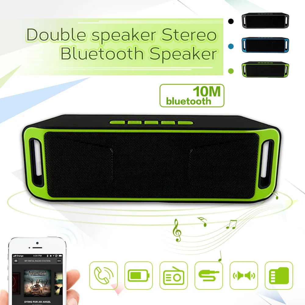 HOPESTAR A6 портативная Водонепроницаемая беспроводная bluetooth колонка Стереодинамик TF