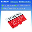 SAMSUNG EVO Plus карта памяти, класс 10, 64 ГБ, 128 ГБ, 256 ГБ, 32 ГБ, 16 ГБ