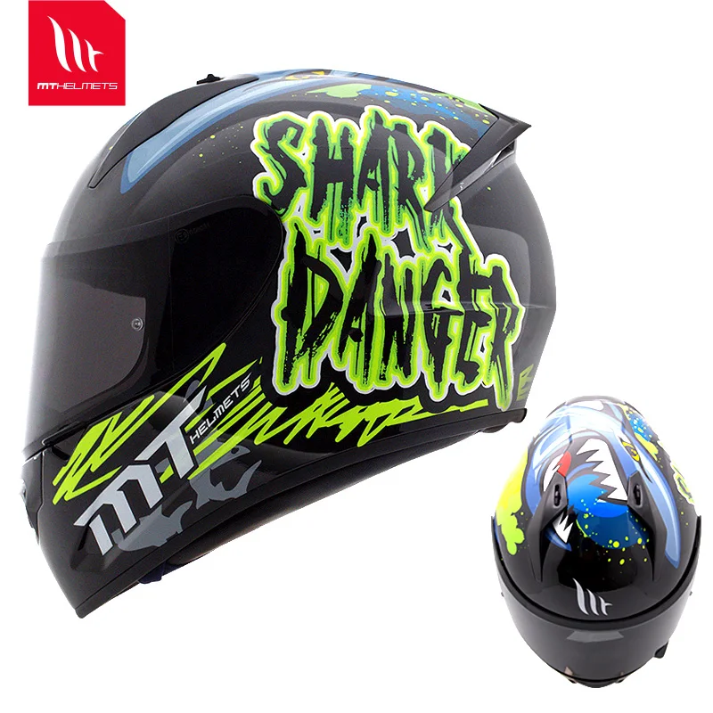 MT мотоциклетный шлем защитный для всех типов лица козырек линзы очки