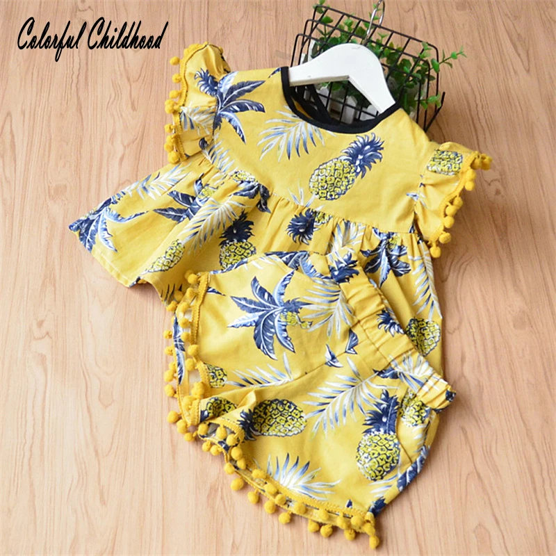 Детская одежда Новинка лета 2018 Корейская Высококачественная футболка с