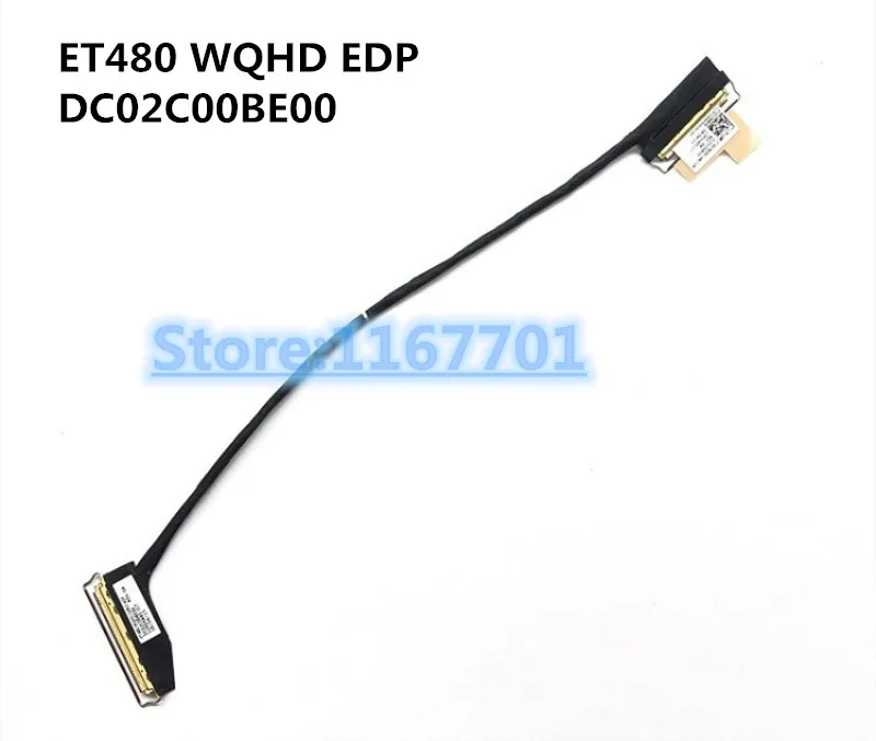 

New Original Laptop/notebook LCD/LED/LVDS cable for Lenovo Thinkpad T480S T480 01YR503 ET480 WQHD EDP DC02C00BE00 DC02C00BE10