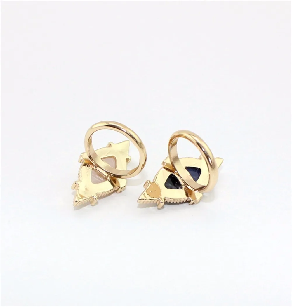 Druzy Charm женское ювелирное изделие из натурального содалита розовое кварцовое