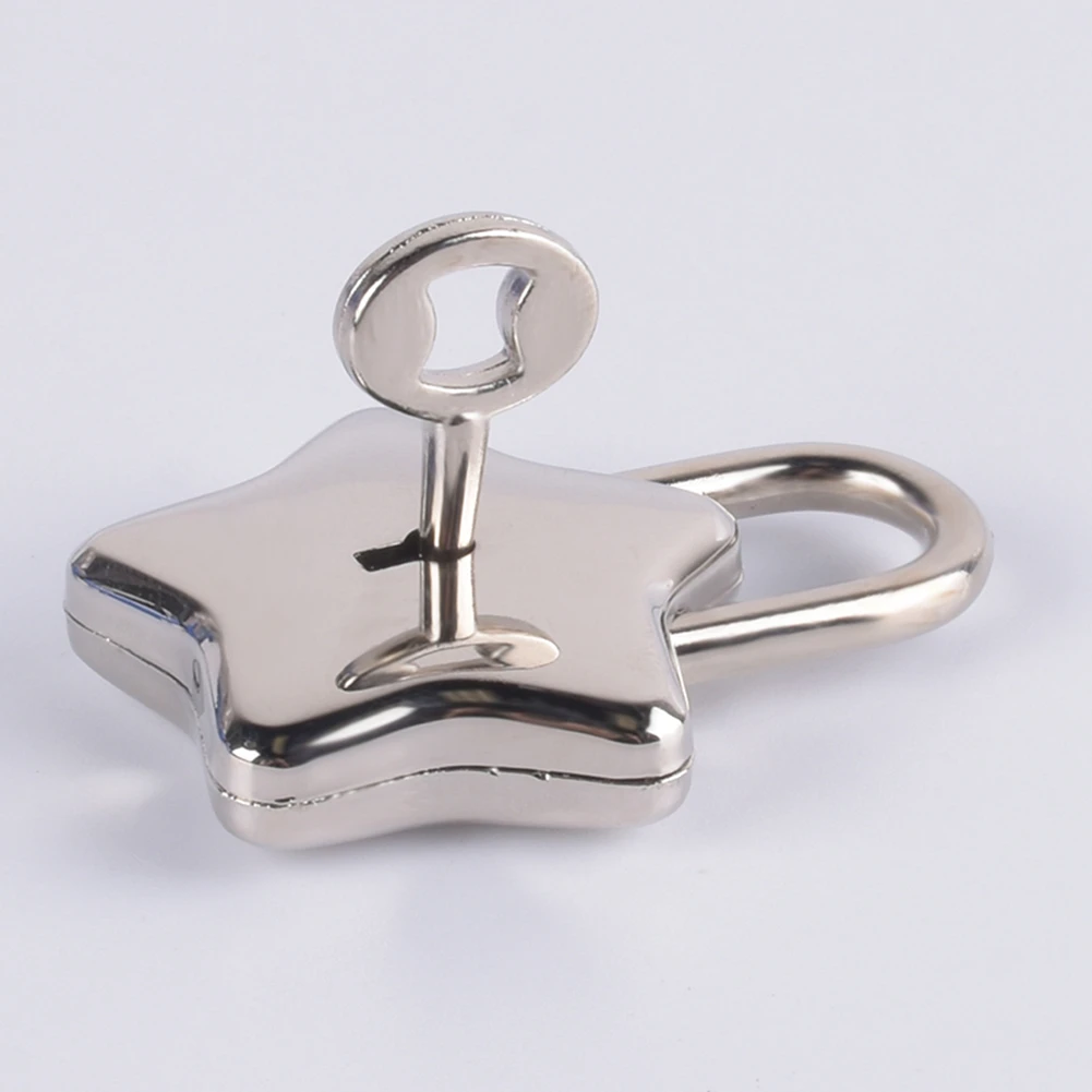 Декоративный кулон мини замок ключей из сплава DIY кошелек в форме звезды