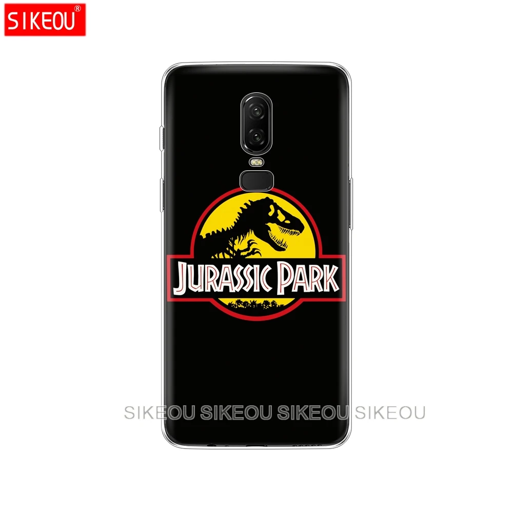 Силиконовый чехол для телефона Oneplus one plus 6 5T 5 3 A3000 A5000 динозавр парка Юрского