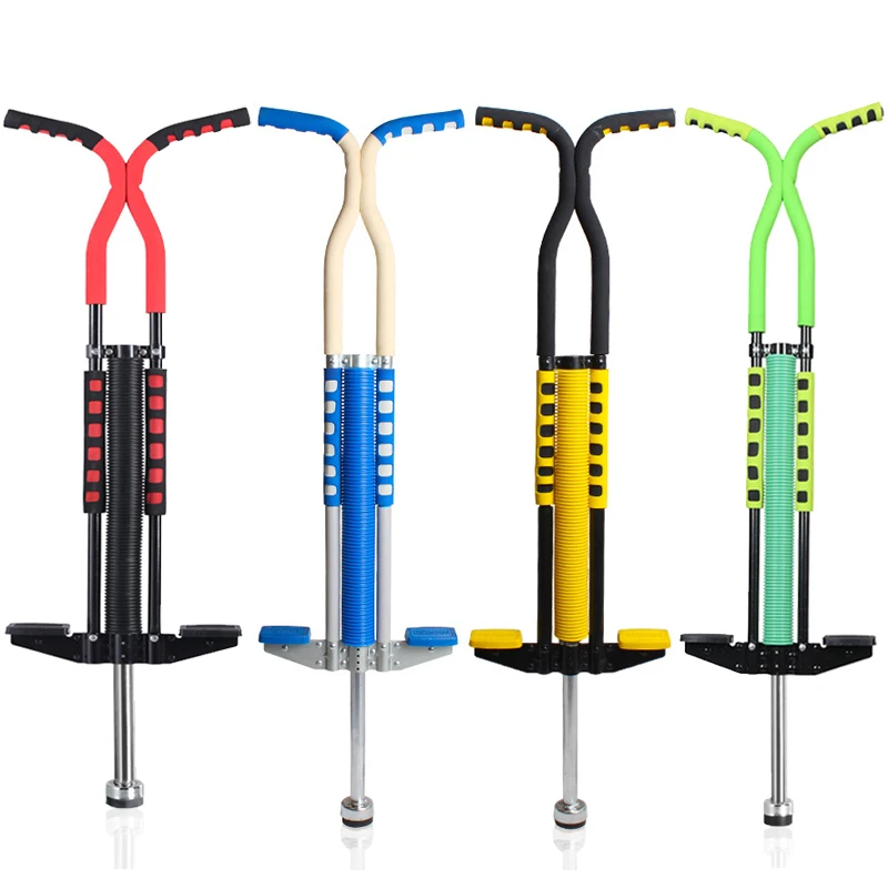 Взрослые/Дети Pogo Stick Jumping Stilts Fly Jumper Air Kicks Boing открытый Бодибилдинг Кенгуру Прыжки обувь тренажерный зал Спорт упражнения