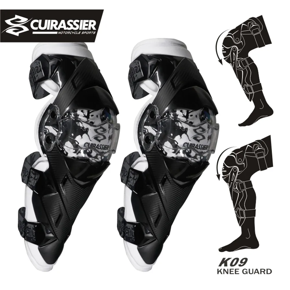Коленные наколенники мотоциклиста Cuirassier защитная наколенная подушка защита внедорожников MTB Motocross подпорки локтя защитные аксессуары.