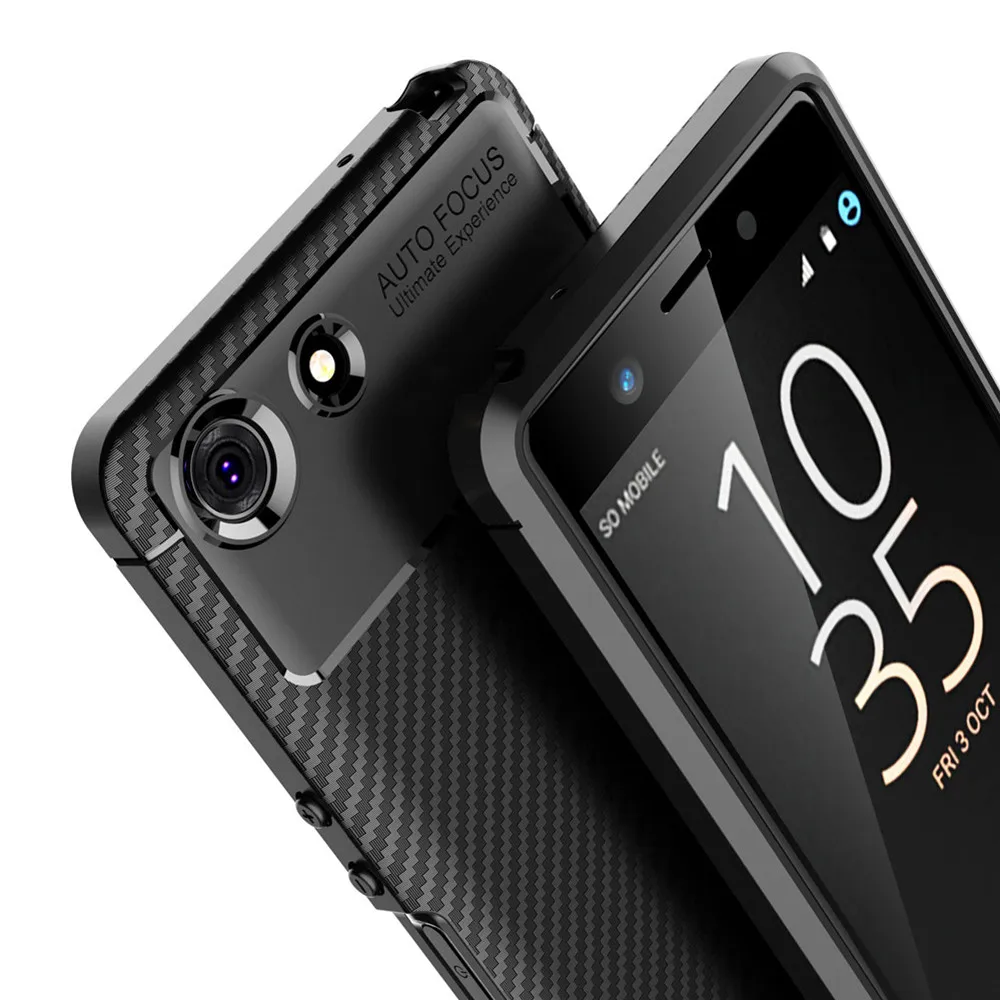 Для Sony Xperia 10 Plus 1 силиконовый матовый защитный противоударный чехол для XA2 XZ2 XZ3 XA3