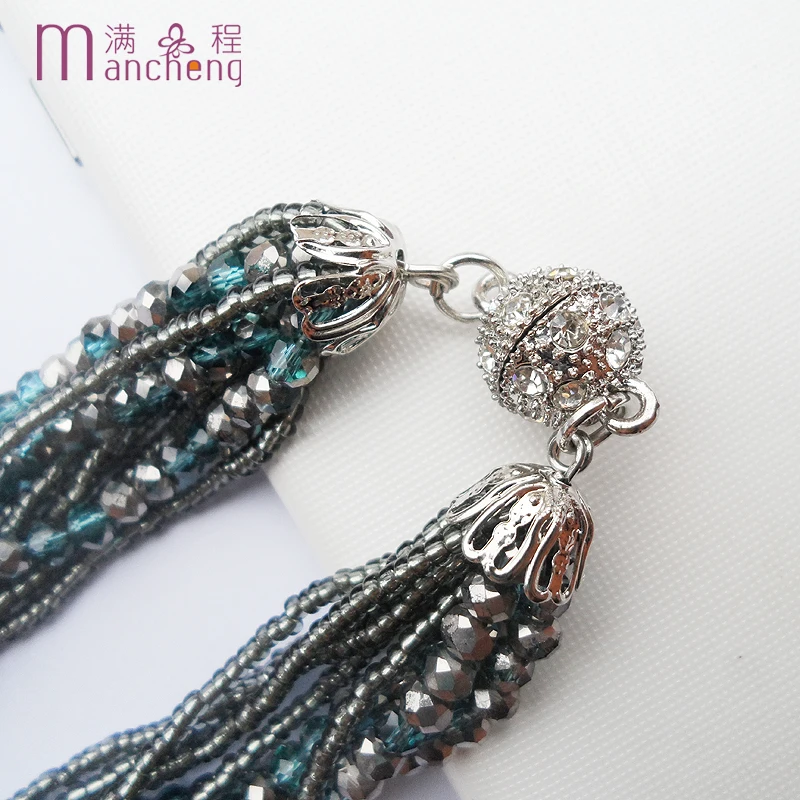 Женские многослойные магнитные браслеты Винтажные Ювелирные украшения в стиле