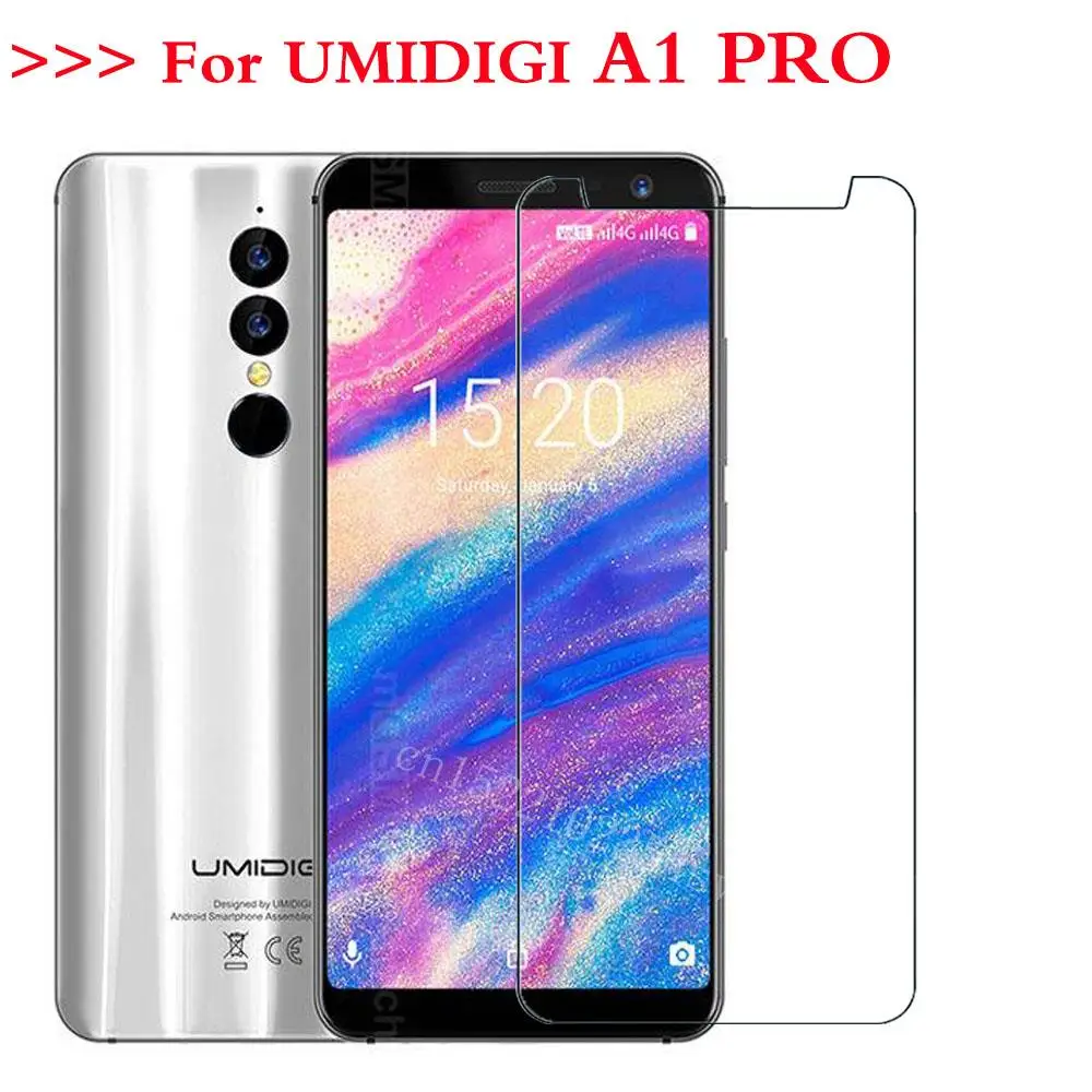 Закаленное стекло для UMIDIGI A1 PRO Защитная пленка экрана Взрывозащищенная
