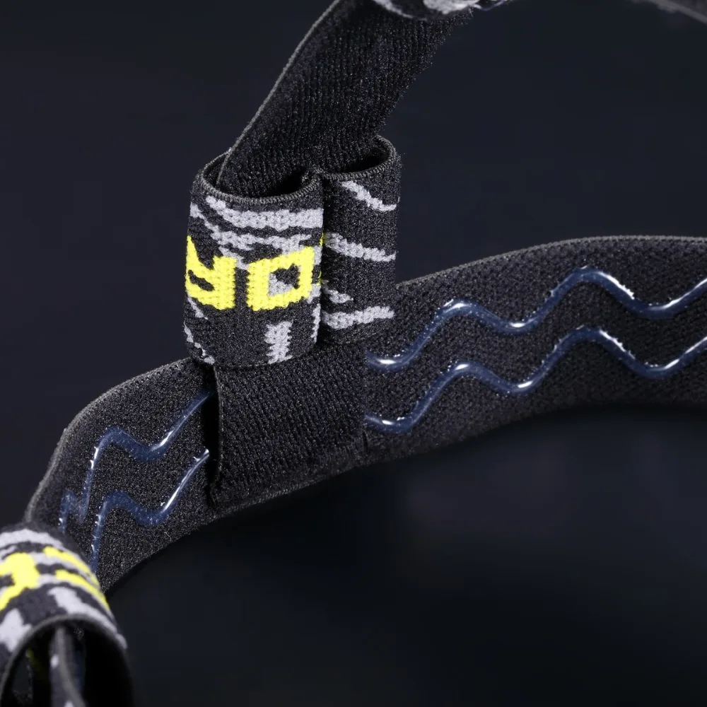 Лидер продаж эластичный Противоскользящий нейлоновый ремень NITECORE HB02 для головы 3