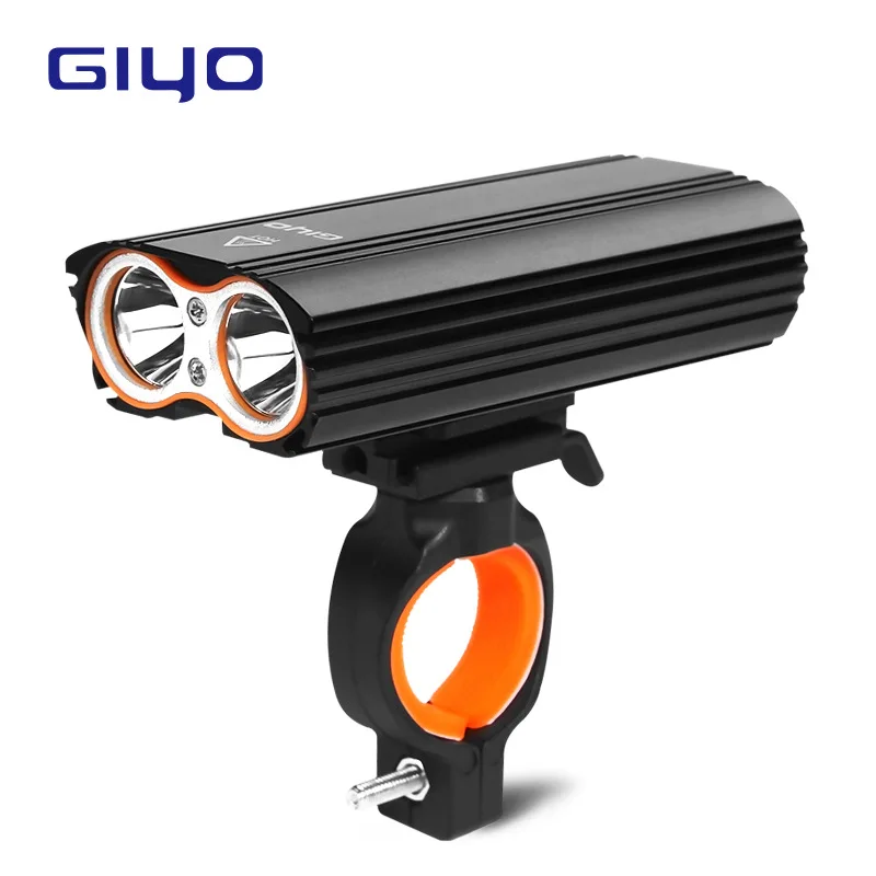 

GIYO USB Перезаряжаемый светодиодный фонарь для велосипеда передняя фара для велосипеда вращающийся на 360 градусов Водонепроницаемый фонарь д...