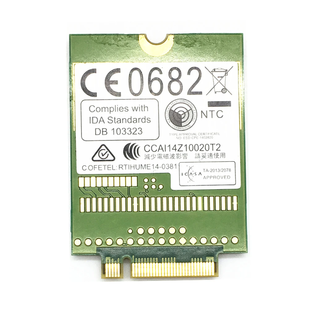Для Huawei ME936 lt4110 4G NGFF M.2 FDD LTE WCDMA/HSDPA/HSUPA/HSPA + WWAN сетевая карта для ноутбука HP|network card|wwan