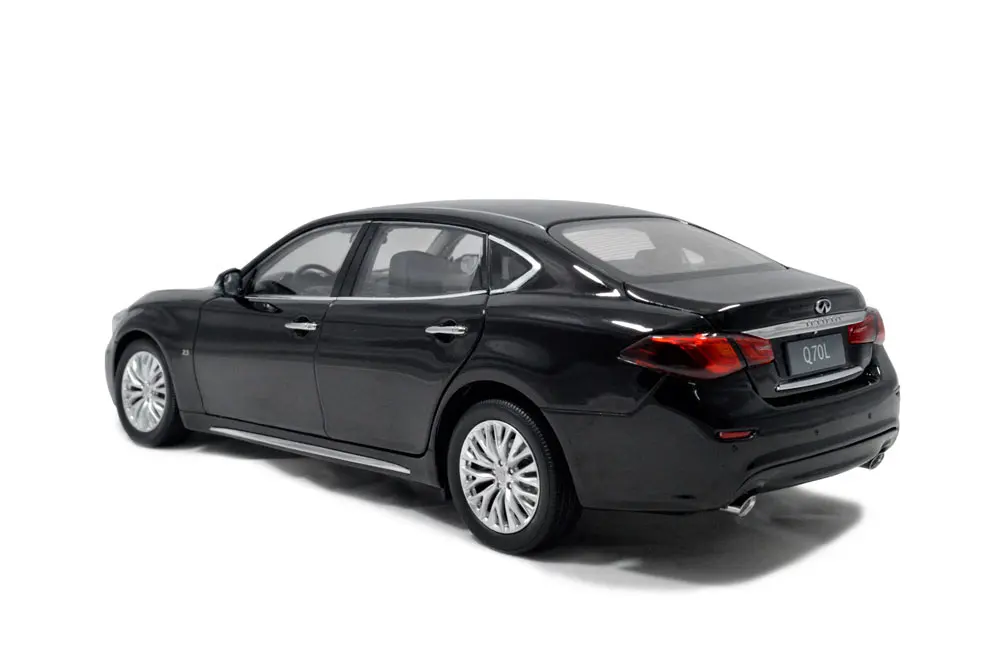 Модель Paudi 1/18 1:18 1 18 масштаб Infiniti Q70L 2016 черная статическая имитация литая модель
