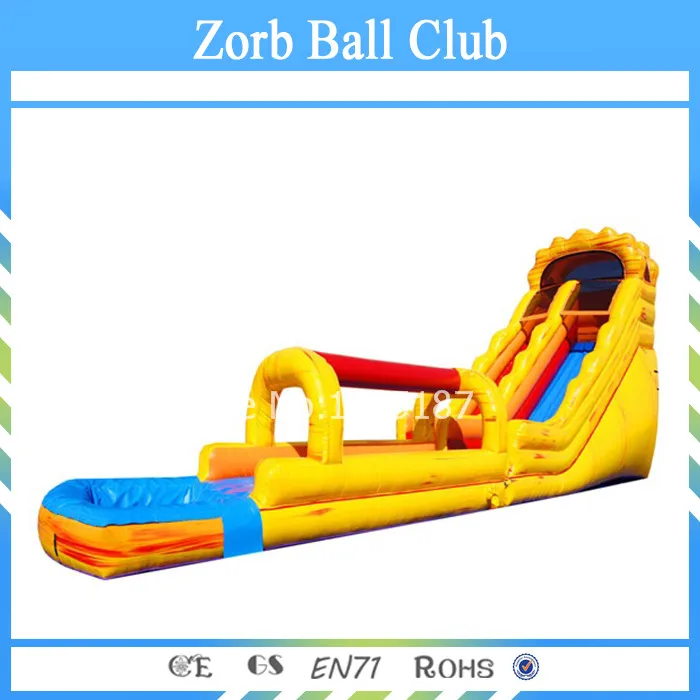 Бесплатная доставка огромная надувная водная горка для продажи б/у взрослых |