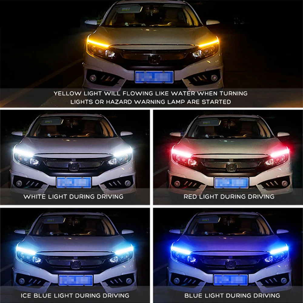 Автомобильные лампы DRL дневные ходовые огни аксессуары для тюнинга автомобилей