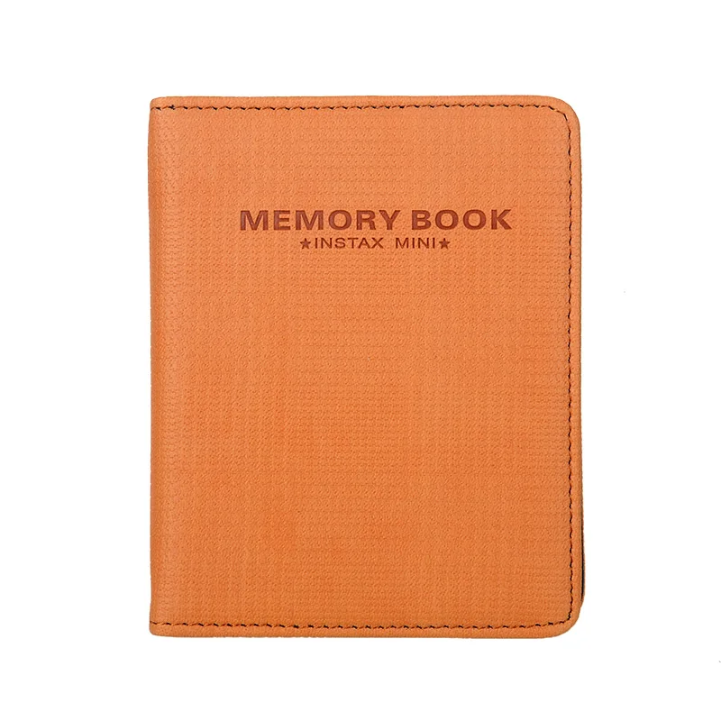 Мини фотоальбом из ПУ кожи высокого качества с 64 карманами для 3 дюймовой мини
