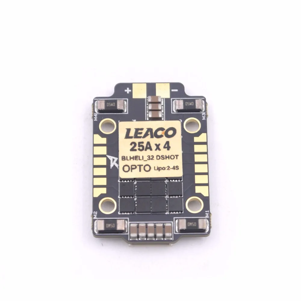 LEACO origin32 4 в 1 ESC (20X20) blheli_3с поддержкой DSHOT 1200 прошивки BLHELI32 для FPV racing quadcopter | Игрушки