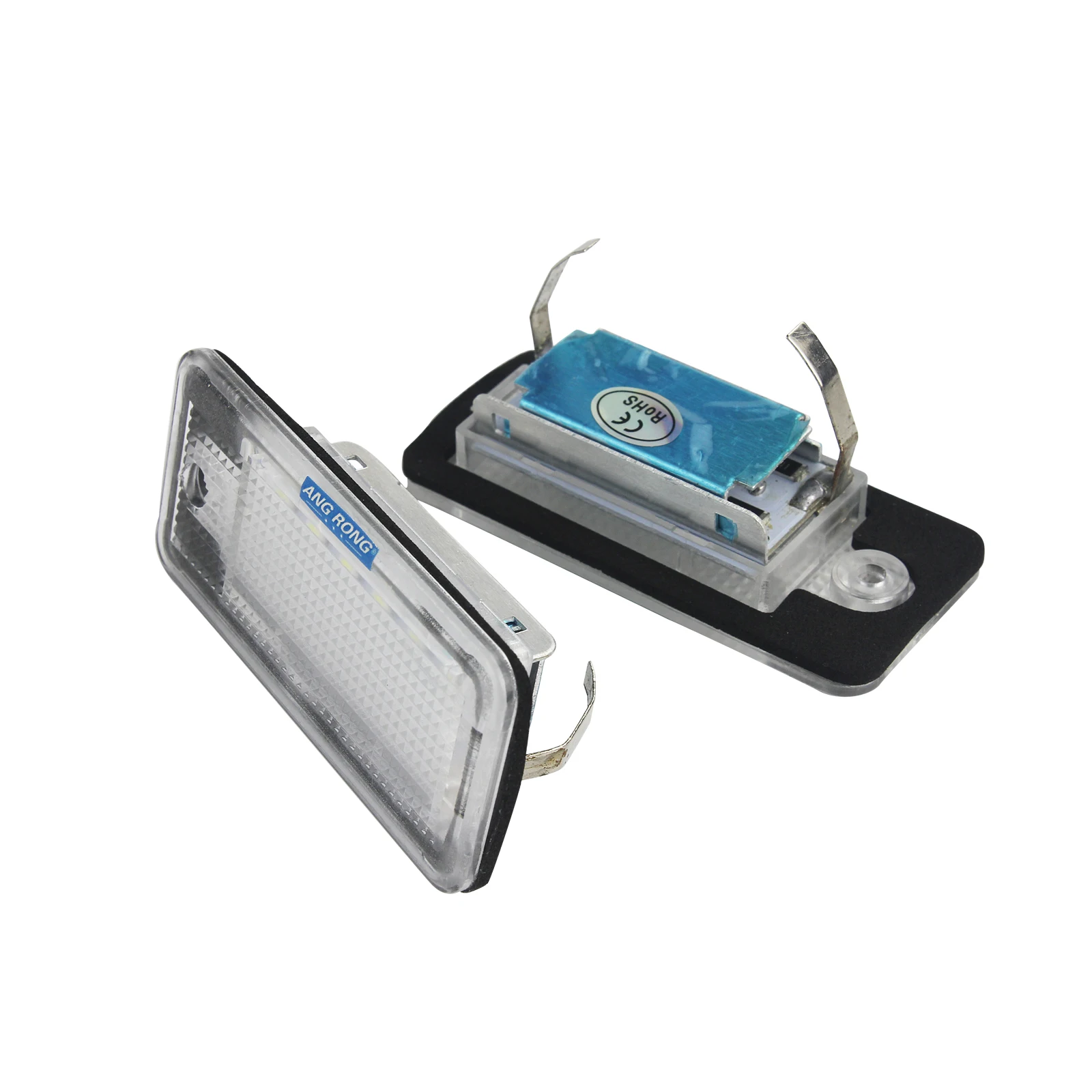 ANGRONG 2X 18 SMD 5050 Canbus номерной знак светодиодный светильник для AUDI A6 C6 S6 A4 S4 B6 B7 A8 S8 A3 |