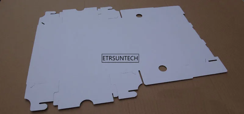 Белая Подарочная коробка из крафт-бумаги детская для обуви складная