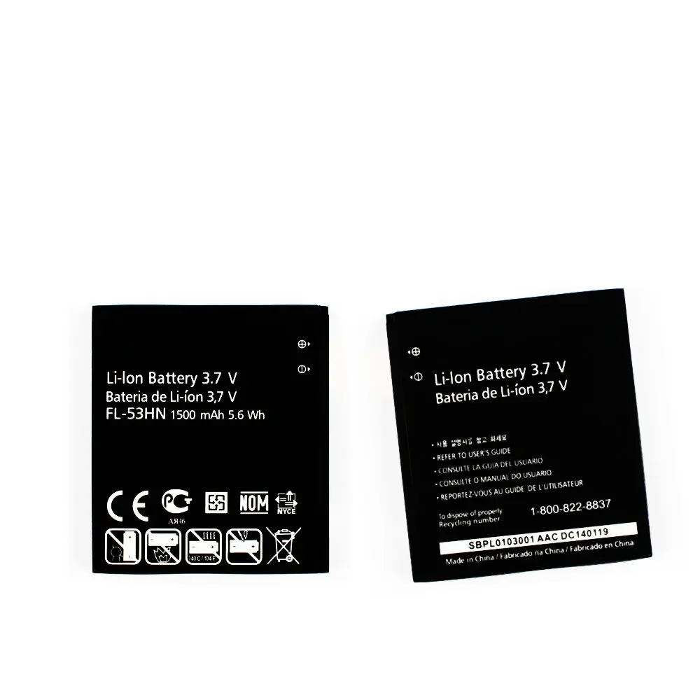 Высокое качество Замена батареи FL 53HN аккумулятор 1500mah для LG Optimus 2X P990 P993 P920 P999 SU660