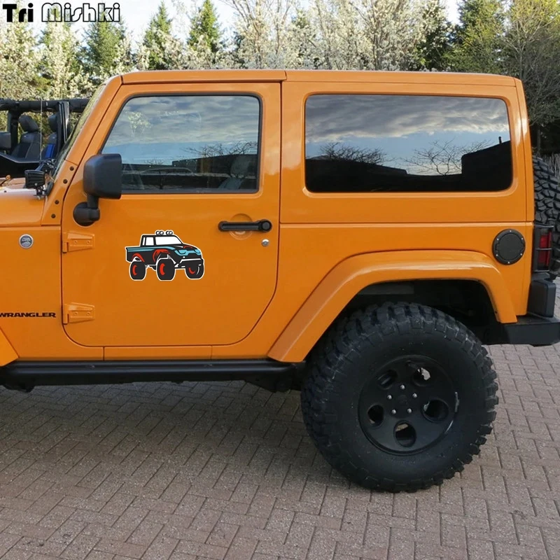 Tri Mishki WCS055 20x12 см 4x4 для jeep SUV забавная наклейка автомобилей красочные наклейки
