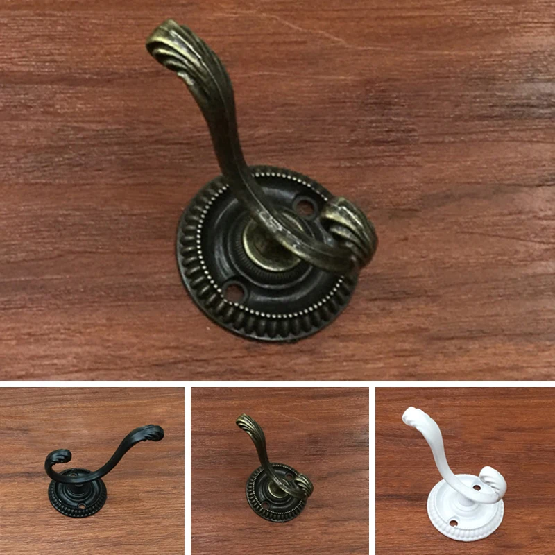 

Vintage Wall Door Antique Hook Hanger Kitchen Bathroom Key Clothes Hat Hanger