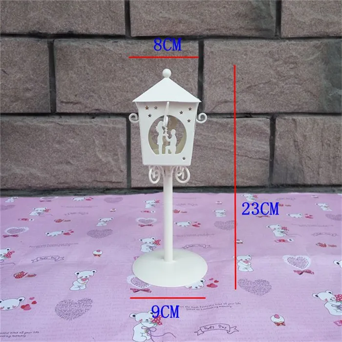Candle Holder Q Винтажные Ретро украшения для дома металлический Железный фонарик со свечой высокий большой портативный подсвечник Европейский чайный светильник подсвечник - Цвет: Candle Holder Q