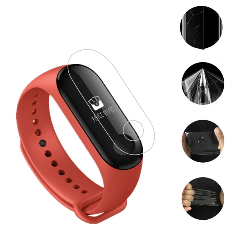 ZUCZUG 1 шт. защитная пленка Miband3 Mi band 3 HD ультратонкая Защитная для экрана с защитой