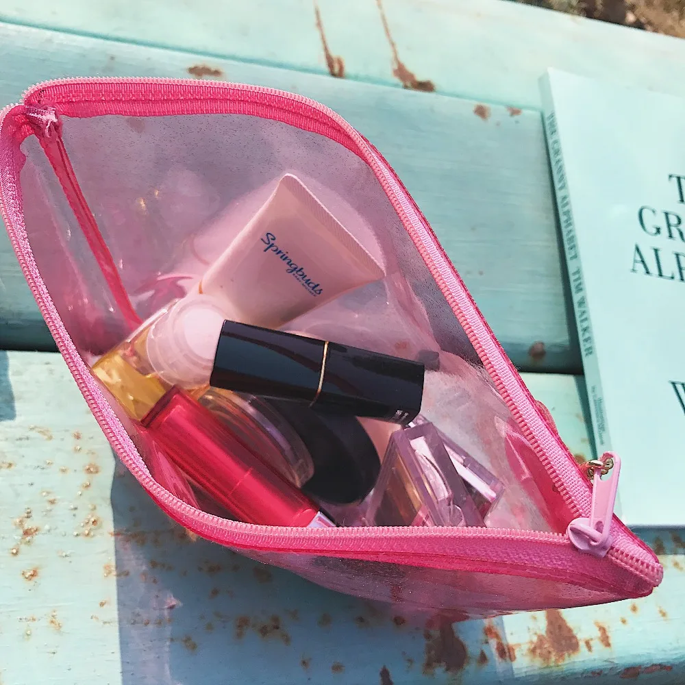 Косметичка для девушек из ПВХ с принтом Moon Женский дорожный косметический