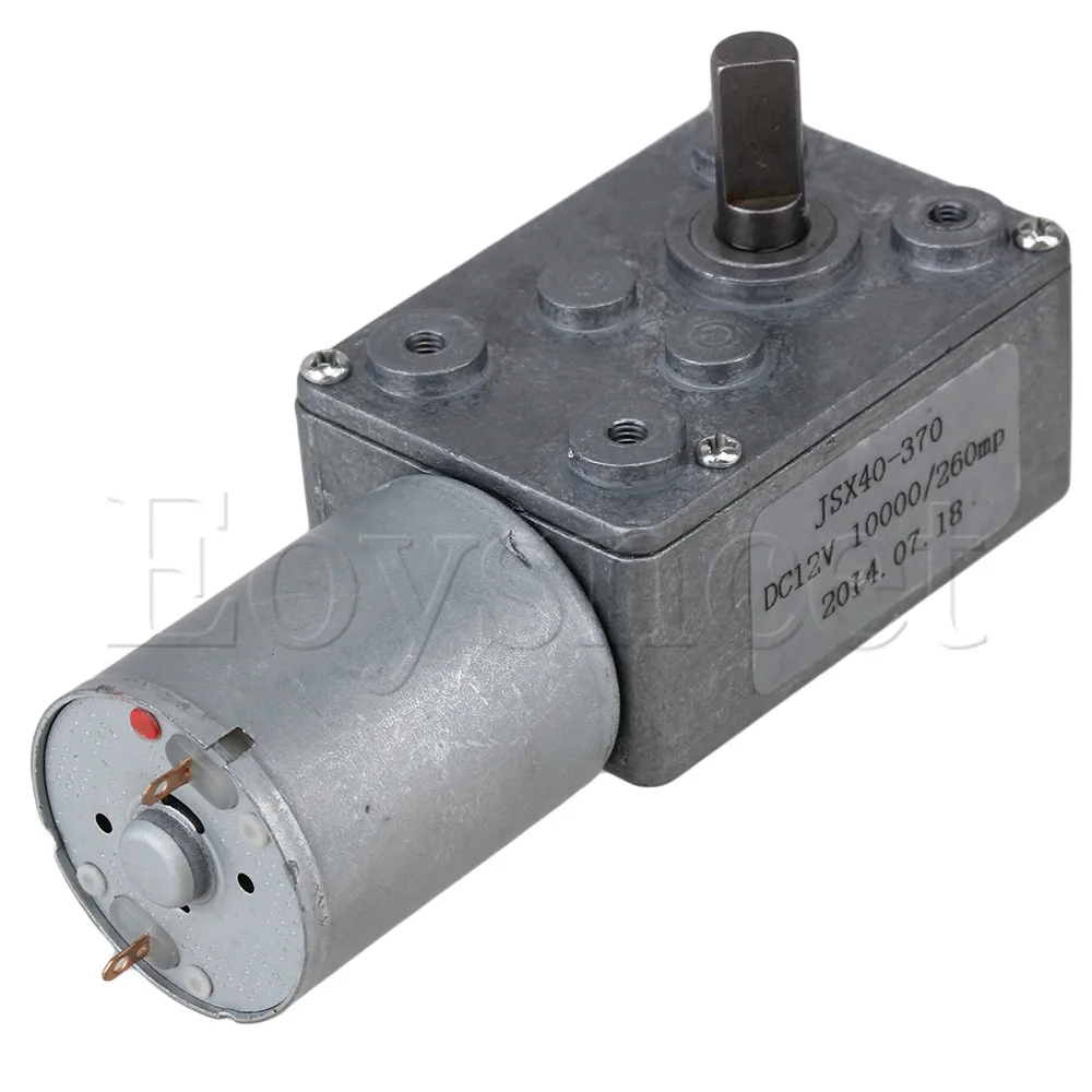 DC 12V 260RPM электрическая мощность высокий крутящий момент турбо редуктор Мотор